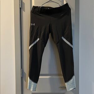 Women’s Under Armour Black Leggings with Gray Accents